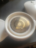 私家良品（cica） 玻璃水杯男女泡茶杯茶水分离办公室咖啡杯便携高颜值水杯子夏季 香茶白-（直饮款+带茶隔） 460ml 实拍图
