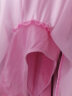 艾舞戈儿童舞蹈服夏季练功女童跳舞衣幼儿园宝宝连体芭蕾舞裙中国舞服装 粉色-短袖 120码 身高105-110cm体重30-38斤 实拍图