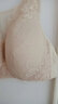昂蝶 术后专用义乳文胸二合一硅胶假胸假乳房内衣无钢圈胸罩 肤色左 75B 实拍图