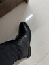 老人头（LAORENTOU）皮鞋男商务正装鞋头层牛皮耐滑布洛克高档男鞋 510409 黑43 实拍图
