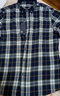 意宾秋季新男装全棉法兰绒磨毛格子长袖衬衫时尚休闲纯棉青中年衬衣男 T0C01041 常规 40 （130-140斤左右） 实拍图
