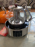 borunHOME  耐热玻璃茶壶电陶炉电磁炉专用黑茶普洱煮茶壶烧水壶泡茶壶套餐 1250ML壶+银色触控炉 实拍图