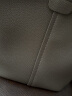 百丽包包女商场同款简约休闲质感单肩斜挎手提水桶包X6577AX3 灰色 F 实拍图