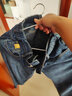 浪莎高腰牛仔裤女宽松女装春季阔腿显瘦遮肉萝卜哈伦老爹裤 实拍图