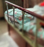安居友老人床边护栏助力起床起身辅助器孕妇防摔扶手安全可折叠栏杆 红木纹|四挡扶手 95cm|底座8cm 实拍图