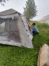 北极狼 BeiJiLang全自动帐篷户外防雨遮阳3-4人野外露营免搭建帐篷公园休闲帐篷 实拍图