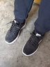 安踏男鞋运动鞋秋冬季男士软底透气网面鞋子轻便户外干活休闲跑步鞋 藏蓝/安踏白(皮面防泼鞋) 40 (250mm) 男 实拍图