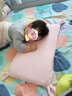 艾茵美（oinme）儿童枕头0到1-3岁3-6岁幼儿园一岁以上宝宝记忆棉学生枕婴儿四季 T2段-莫代尔粉1-3岁安抚 纯色 实拍图