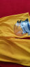 稻草人（MEXICAN）五分短裤男夏季ins潮流宽松大裤衩男装运动休闲沙滩裤 黄色 XL 实拍图