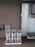 鸥欣进口玻璃杯子家用水杯套装耐热玻璃茶杯喝水杯子家用透明杯牛奶杯 圆形款290ml六只装+杯架 实拍图