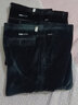 （2条109元）秋冬厚款休闲裤中老年高腰宽松免烫灯芯绒条绒裤男装直筒男裤 060黑色+061墨绿 35码=2尺8腰围 实拍图