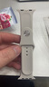 今舞 【促销】适用苹果手表表带apple watch s11 s10 s9 s8 se2液态硅胶iwatch7/6/5运动表链腕带 星光色 44/45/46/49mm表盘通用 实拍图