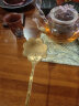 爱屋格林304不锈钢长柄搅拌勺子小汤匙创意花型咖啡勺加长甜品勺小调羹冰淇淋勺 金色波斯菊 实拍图