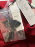 betu百图女装冬季毛衣圆领小熊蝴蝶结针织衫减龄百搭毛衣女2212T11 红色 M 实拍图