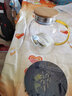 诗米乐 冷水壶凉水壶玻璃茶壶耐热烧水壶煮泡茶壶果汁壶大容量凉白开壶 单壶 1.25升（竹盖款） 实拍图