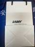 LAMY德国进口 凌美(LAMY)钢笔墨水笔学生礼品笔恒星礼盒套装含墨水+吸墨器+墨胆 50周年 礼物送学生 银灰色F尖（50周年礼盒） 实拍图