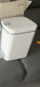 尔蓝  17L大号智能垃圾桶 挥手感应式带盖厨房卫生间垃圾筒AL-GB302 实拍图