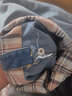 衣然呈品卷边牛仔裤男春秋新款美式阔腿宽松直筒高街潮牌休闲九分长裤子男 浅蓝色 XL【建议125-140斤】 实拍图