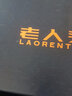 老人头(LAORENTOU)皮鞋男士头层牛皮商务休闲鞋系带耐磨耐滑爸爸鞋乐福鞋 510200819 黑色 38 实拍图