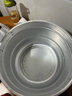 英耀 双层铝蒸锅家用老式铝锅烧水锅蒸馒头加厚大容量汤锅钢筋锑锅 特厚双蓖36cm蒸片2个10-15人 36cm 实拍图