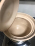 万土烧土锅双盖手绘陶瓷日式砂锅家用煲汤锅炖肉锅明火煮粥锅 福鸟1号锅（适用1-2人） 2L 实拍图