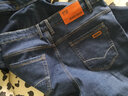 傲励锦【148两条】加绒牛仔裤男弹力中青年宽松直筒裤加厚商务休闲长裤 807蓝色加绒+009蓝色加绒 34码( 二尺七) 实拍图