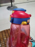 迪士尼（Disney）儿童水杯幼儿园吸管杯小学生一盖双饮男女孩夏季户外便携运动杯子 【一盖双饮】蜘蛛侠-560ML 实拍图