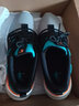 乔丹QIAODAN运动鞋男秋冬休闲鞋子轻便密网防风跑鞋潮流跑步男鞋 黑色超青色-网面215 41 实拍图
