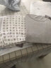 AB男T恤全棉圆领打底透气汗衫舒适宽松男短袖老人衫睡衣家居服 麻灰 L 实拍图