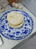 商用陶瓷餐具剁椒鱼头专用盘子大鱼盘超大餐厅特大青花瓷菜盘圆形 12英寸-口径31.5cm 实拍图