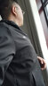 JEEP SPIRIT吉普外套男连帽秋冬季夹克男士休闲男装上衣服 黑色加绒 4XL 实拍图