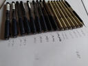 吴竹针管笔水彩防水勾线笔棕色灰色动漫绘画笔套装设计美术绘图线稿描边描线建筑速写漫画笔手绘用 黑色全套 ( 9支 ) 实拍图
