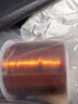 劲功180度耐热铜漆包线EIW电磁线漆包圆铜线铜QZY-2/180 0.2mm【50米】 实拍图