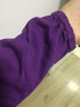 迪塞雅男女纯棉刷手服长袖洗手衣医生隔离工作服短袖刷手衣手术室衣宠物 洗手衣紫色（女款长袖） XL 实拍图