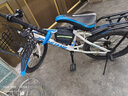 儿童自行车山地车6-7-8-10-12-15岁学生单车变速小孩18寸20寸22寸 高配变速白粉色带车筐后座+礼包 20寸适合身高120-140厘米【约8-12岁】 实拍图