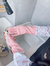 CTRLEND手套洗碗加绒加长 厨房家用清洁家务洗衣防水保暖女耐用胶手套 束口粉色【加厚加绒】 1双 实拍图