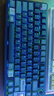 KEYVERSEKeyverse infi75客制化三模机械键盘RGB全键热插拔Gasket结构KEEP OUT限定 INFI75 KEEP OUT限定版 构思者 清霁轴 实拍图