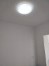 德力西（DELIXI） 照明LED吸顶灯卧室客厅灯MX797系列家用超薄现代简约灯具灯饰 雅白 36W三段调光/16-24平 晒单实拍图