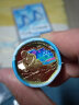 【藏邮】冬奥会纪念币 中国2022年北京冬季奥运会5元纪念币 首枚彩色普通流通纪念币硬币 一对2卷40枚装（收藏筒装） 实拍图