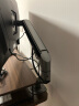 Brateck北弧 显示器支架 电脑显示器增高架显示器托架 桌面收纳架子 办公桌面键盘收纳架 G600胡桃棕 实拍图