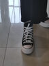 匡威（Converse）官方All Star Lift女高帮帆布经典厚底鞋黑色560845C 560845C/黑色 36.5 实拍图