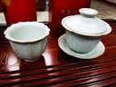 冠杰台湾冠杰汝窑茶具陶瓷茶杯陶瓷大开片汝瓷 礼品杯 主人杯/仙莲杯 实拍图