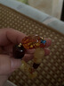 欧采妮天然蜜蜡多宝手串 手链血珀金珀花珀配琥珀玫瑰花挂坠送生日礼物 4007多宝手串 实拍图