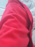 红色毛呢外套女中长款2020春秋冬季新款韩版斗篷披肩流行妮子大衣结婚可穿 红色 均码 晒单实拍图