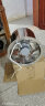 金羚（JINLING）金羚排气风扇厨房家用圆筒抽风机强力工业级大吸力油烟机轴流风机 12寸不锈钢开孔：295-310mm80w 晒单实拍图
