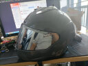 GSB361摩托车头盔男女重机车全盔骑行赛车安全gsb头盔四季通用款酷 水泥灰配透明镜片 2XL支持58-60的头围 实拍图