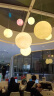 HUGO LITE月球灯星球装饰北欧艺术卧室圆球餐厅灯店铺创意吧台球形月亮吊灯 月球35CM-暖光吊灯 PE材质 晒单实拍图