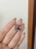 弥恋定制照片刻字925银项链女100种我爱你投影吊坠生日礼物送女友 海洋之心【银白色+彩照模版】 实拍图
