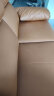 京东京造布艺沙发 皮感科技布|德国机架|双电动位 客厅小户型2.15m橙SE08 实拍图
