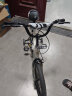XBEIER   儿童自行车男女小孩单车可折叠2-10岁宝宝童车脚踏车 普通辅助轮折叠款白色 18寸适合115-140身高 实拍图